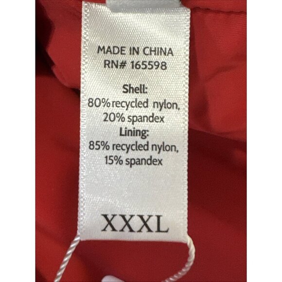 Andie Nantucket XXXL US 20 1 Piece Swimsuit Red NWT One Shoulder 9552 - Picture 12 of 16